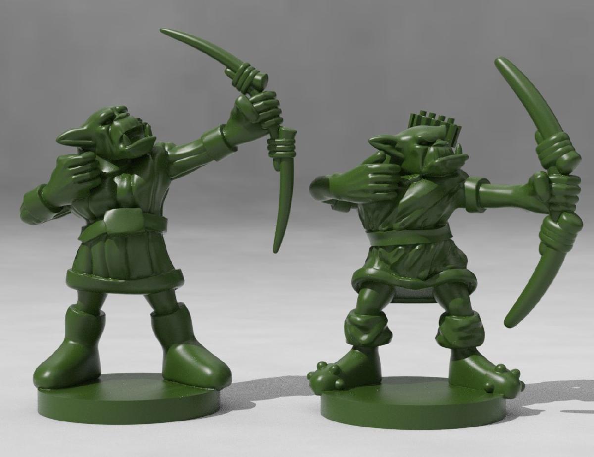 Arqueiros Orcs