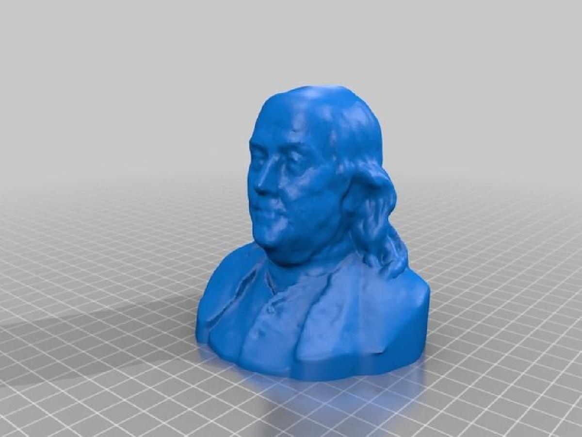 Busto de Benjamin Franklin