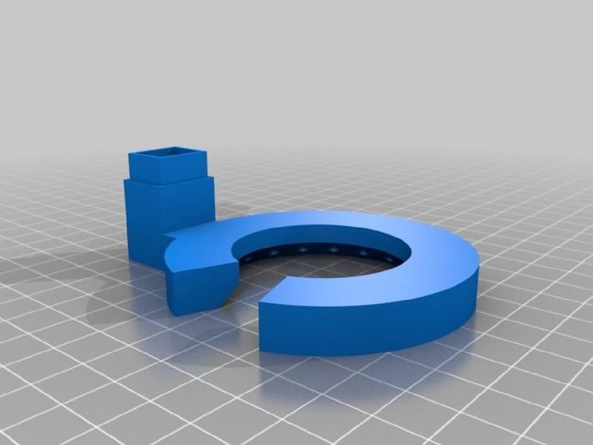 Duto de resfriamento circular i3, Hessine M505, Anet A8 (extrusora baseada em MK8)