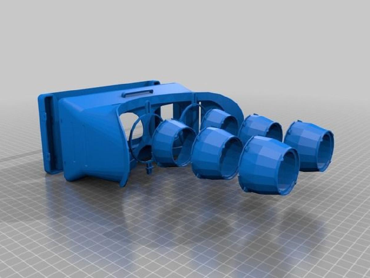 Modelo 1 de Case VR para Portal Mobile (HMD)