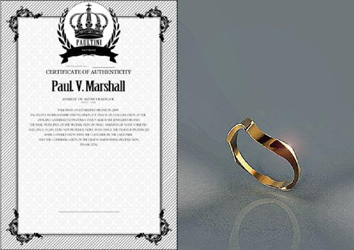 anel e pulseira Wave (serie)