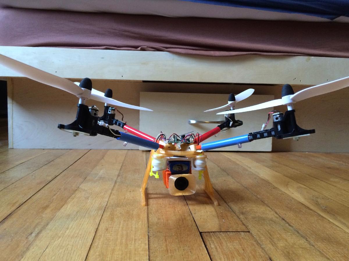 Corpo YiZhan/JJRC X6   bracos de elevacao de 15º   suporte anti vibracao