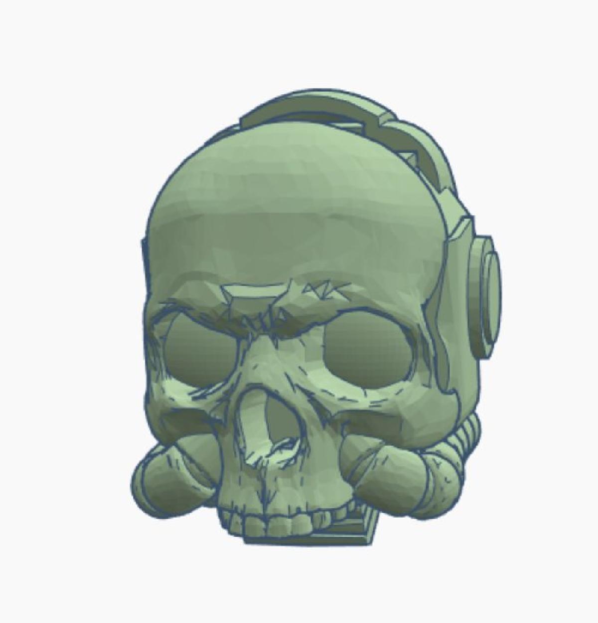 Capelao Caveira 40k