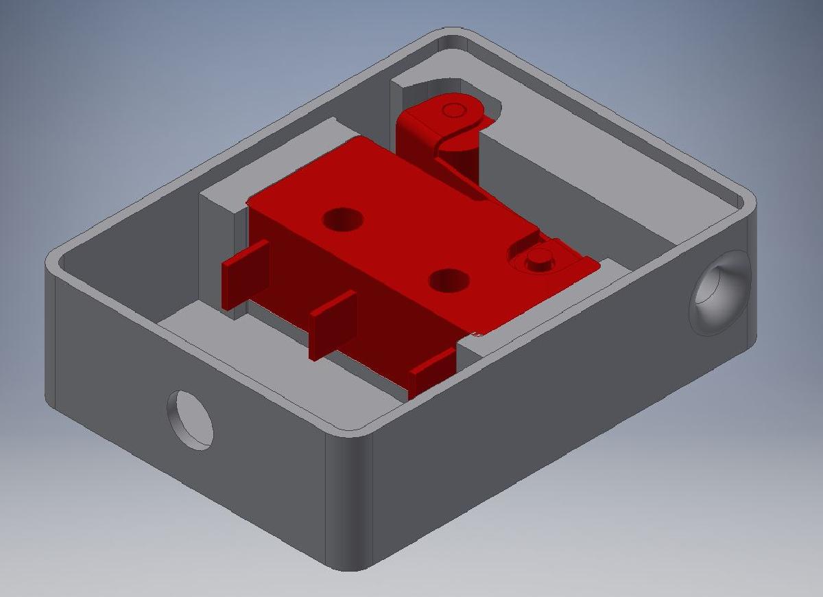 Sensor de fim de filamento (interruptor)