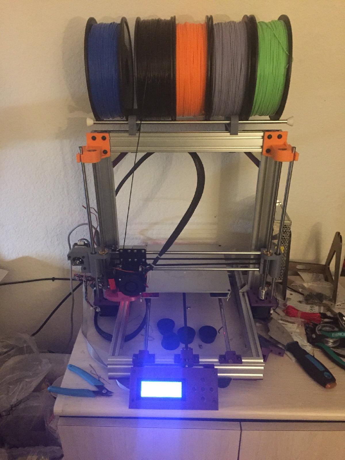 Suporte de Multiplos Carreteis de Extrusao 2040