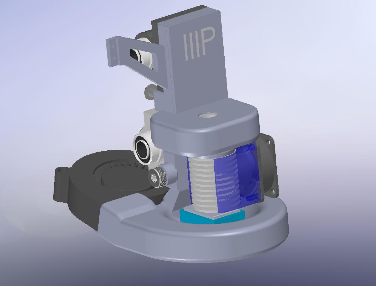 Suporte Bowden E3D V6 para Wanhao/Monoprice Duplicator i3 ou qualquer impressora de trilho a trilho de 45mm