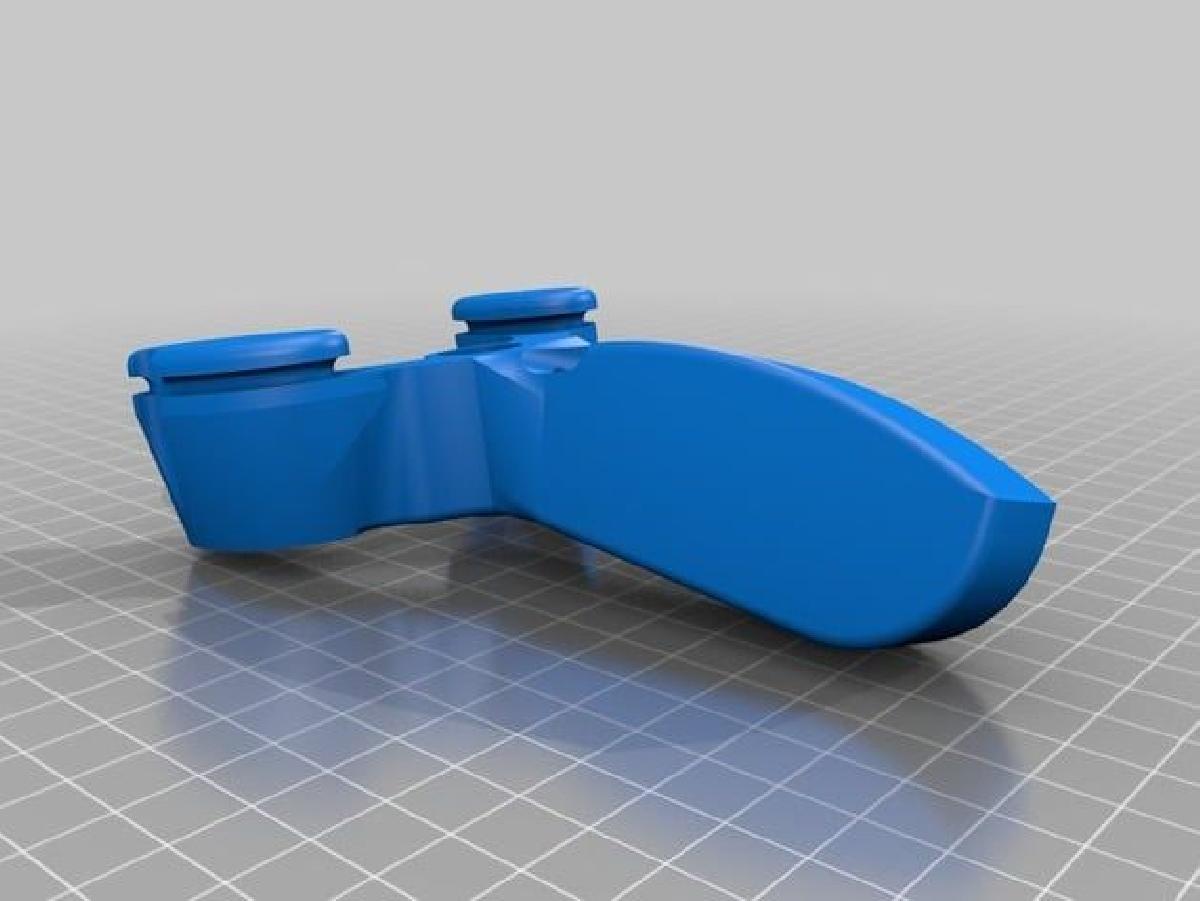 Estilingue Semi Tubo para a mao direita (versao para canhotos)