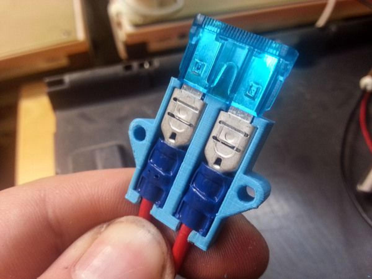 Suporte de fusivel empilhavel