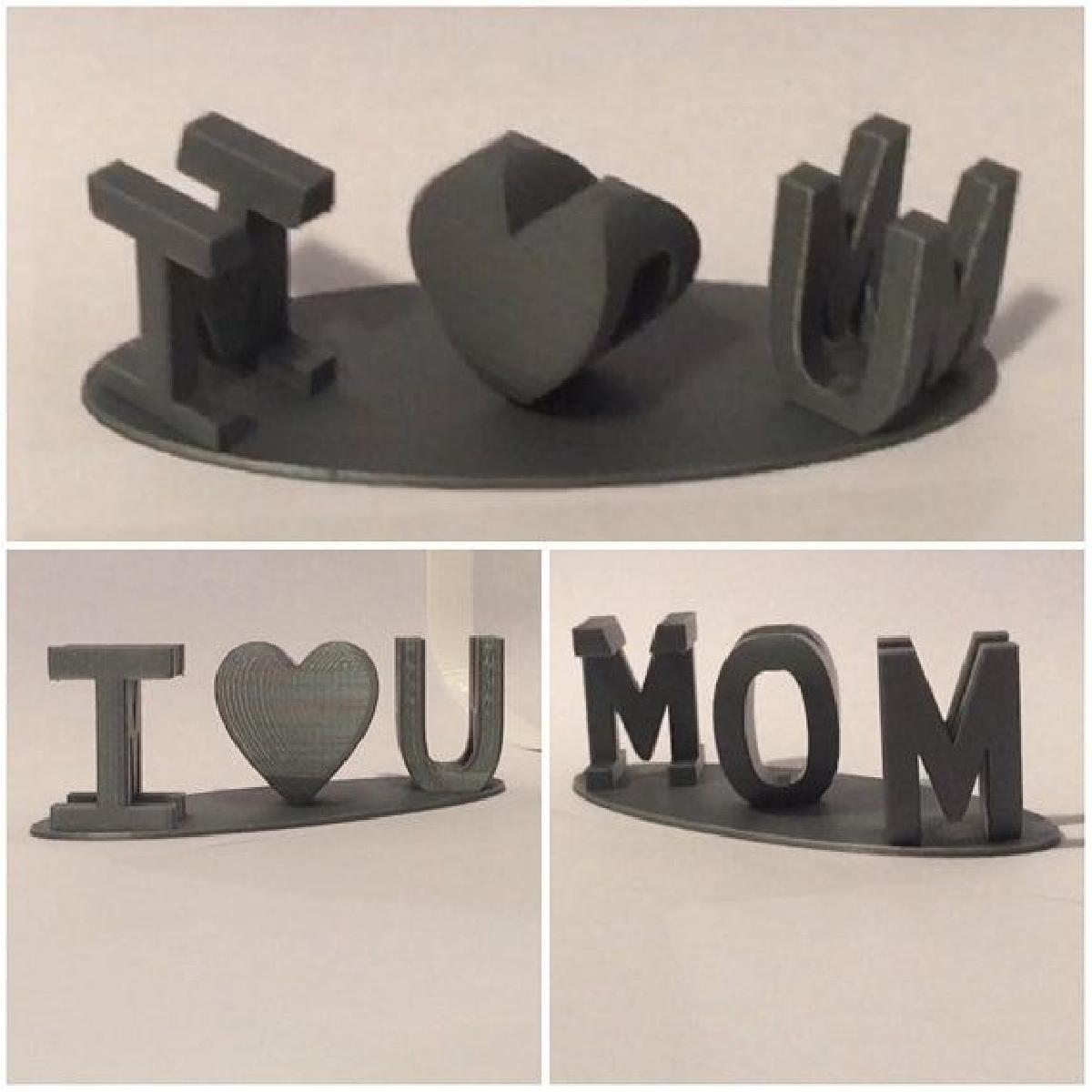 I Heart U MOM 2 ver Arte