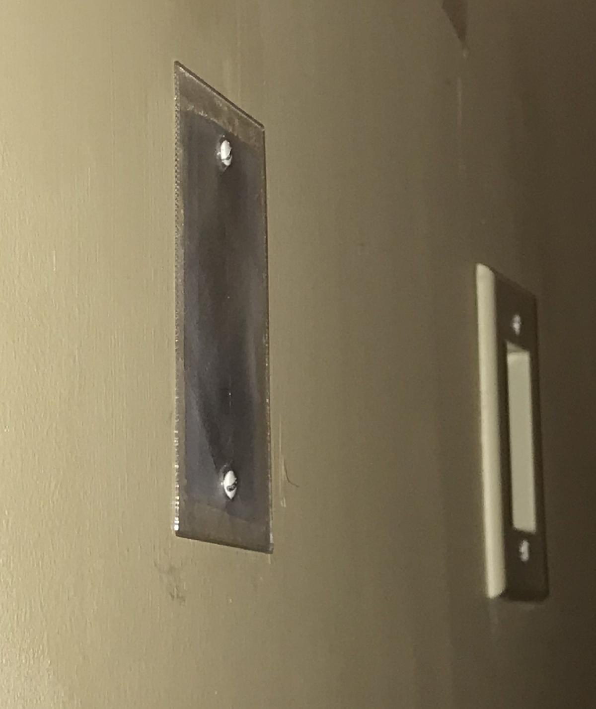 Placa Branca para Caixa Eletrica de Parede   Extremamente Fina