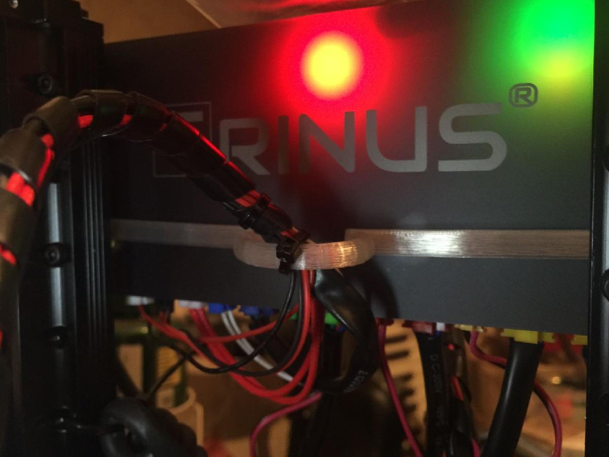 ALIVIO DE CABO PARA EXTRUSOR DA IMPRESSORA 3D KODAMA TRINUS