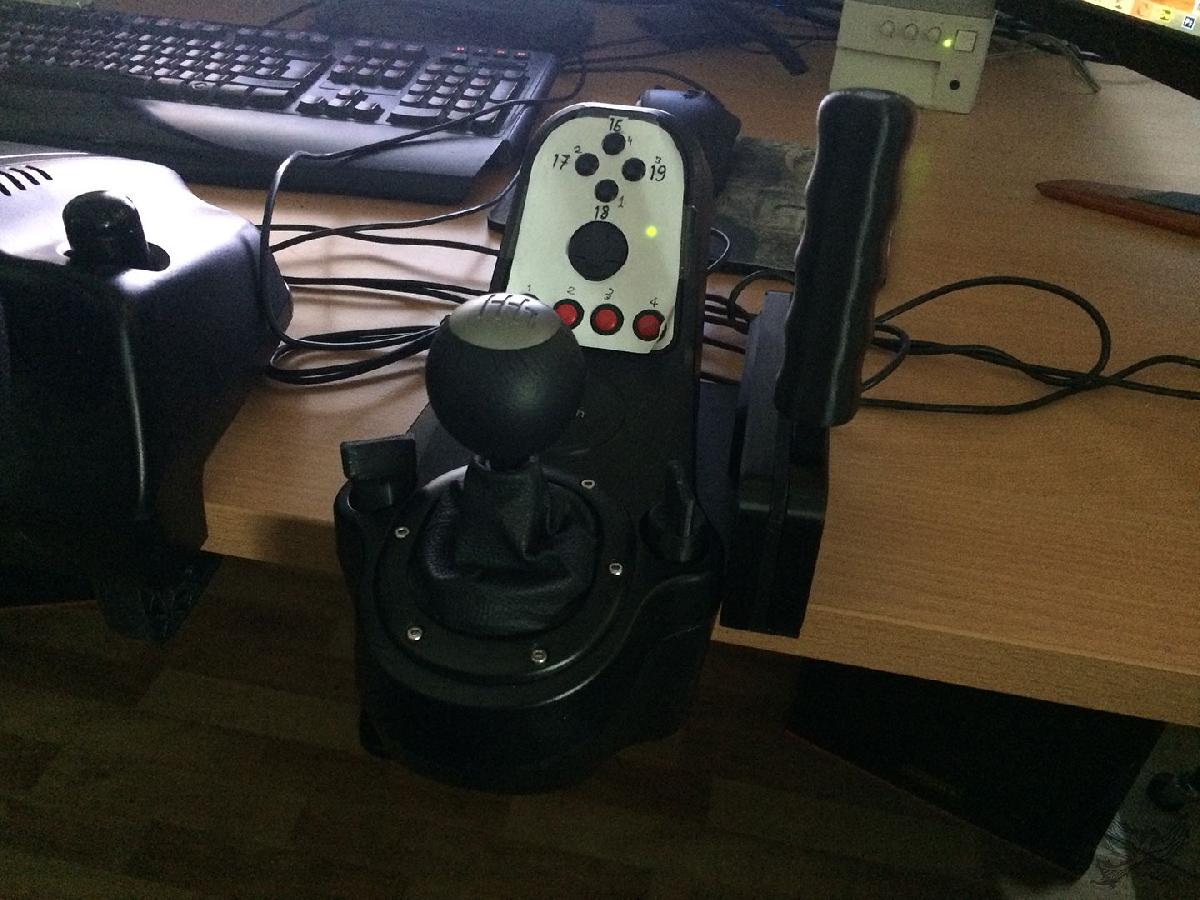 Freio de mao USB DIY para jogos de corrida