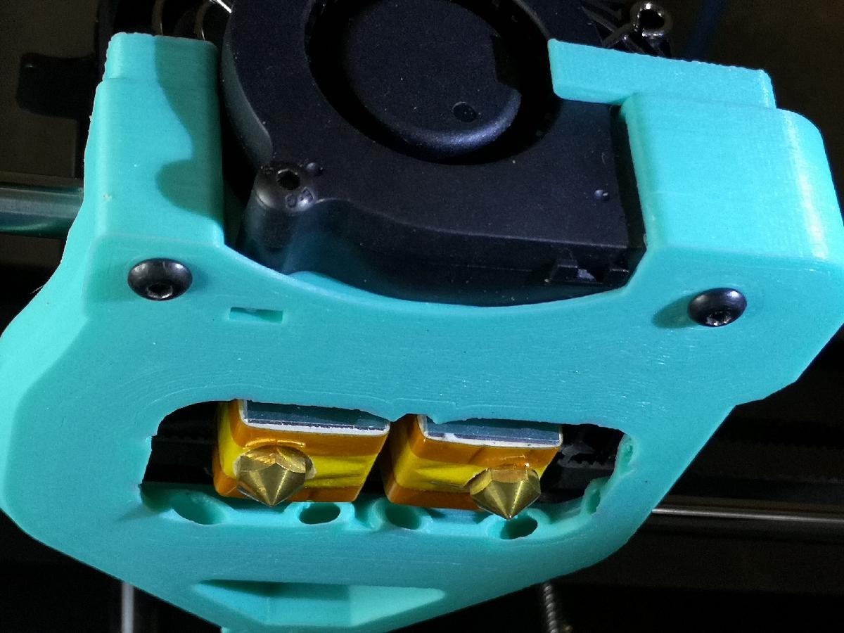 Duto de Ventilador Vortex Dual Qidi X Pro