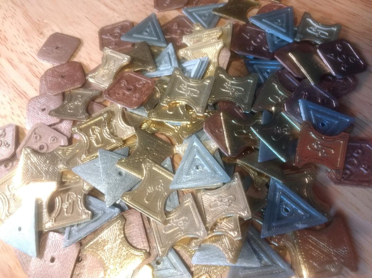 Moedas de RPG de Fantasia