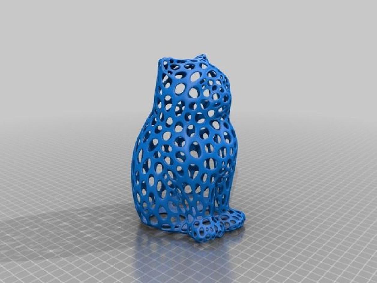 LASER CAT   Estilo Voronoi