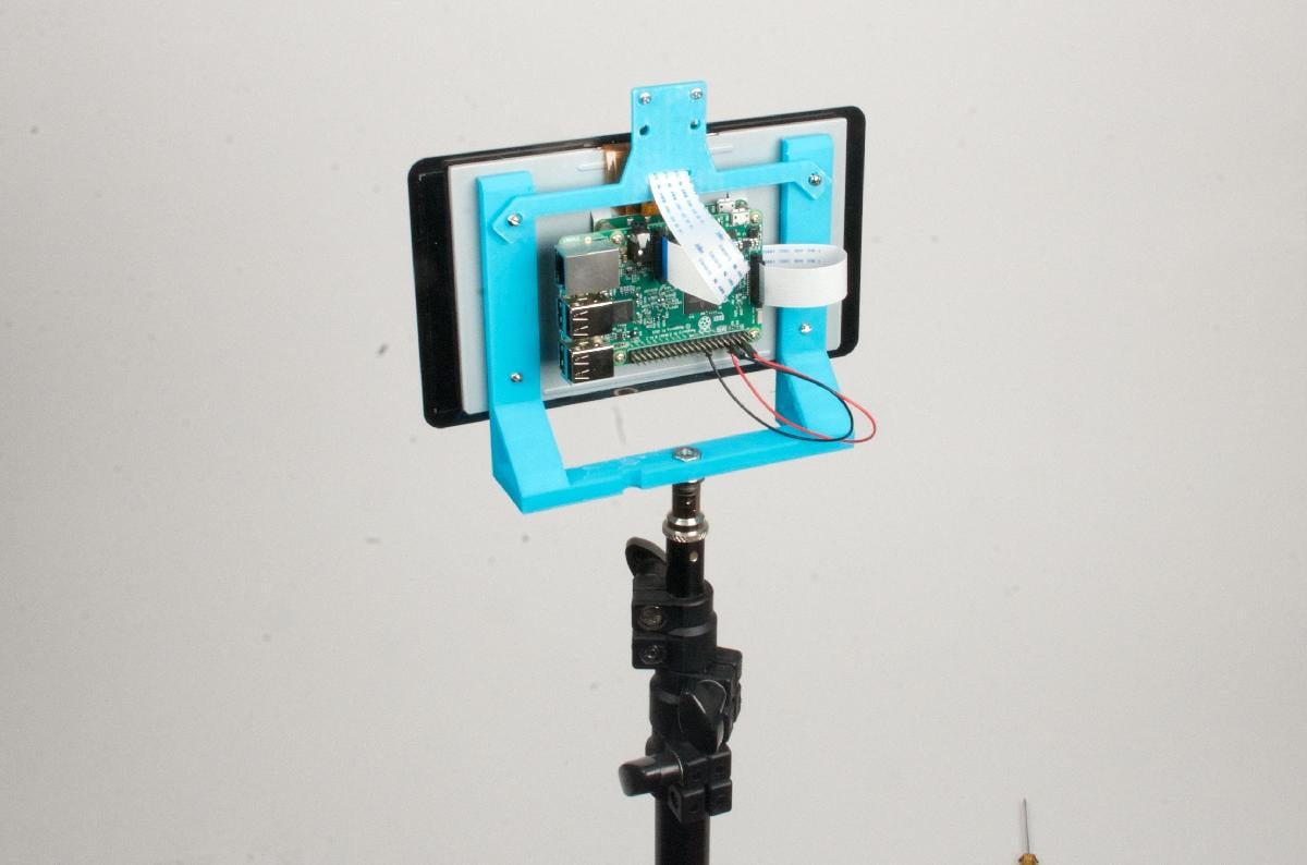 Suporte para Cabine de Fotos Raspberry Pi