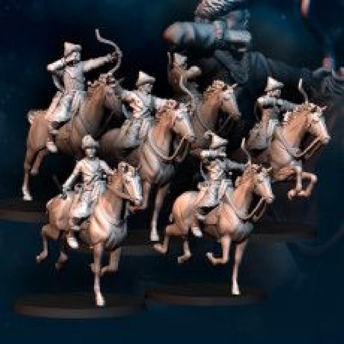 Os Hunos, Cavaleiros Arqueiros | Historico
