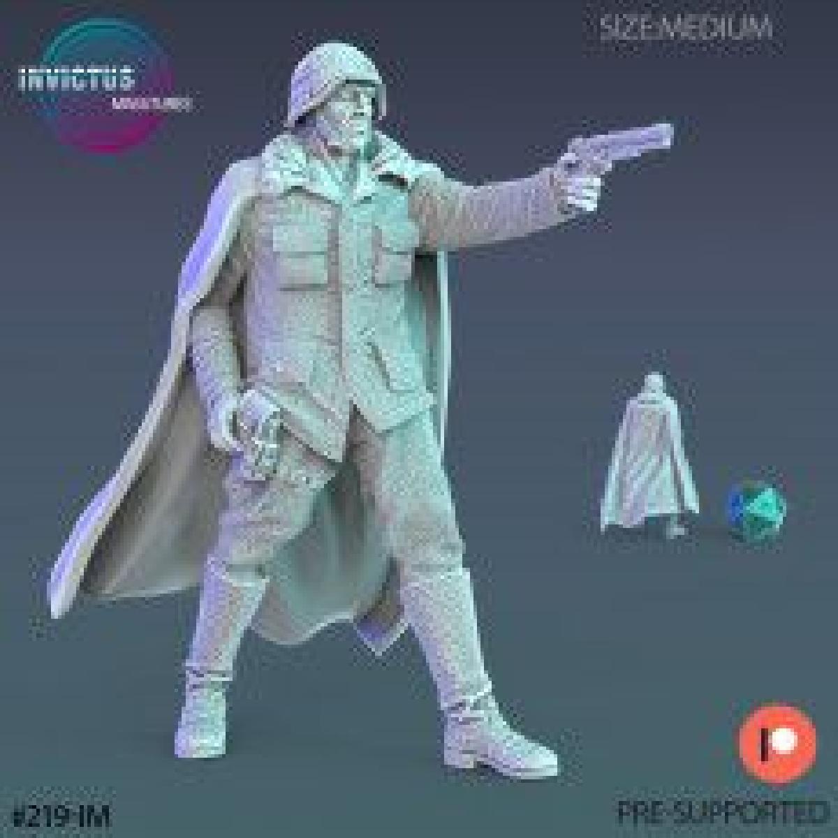 Oficial Aflito / Soldado Espacial / Guerreiro Cyberpunk / Exercito de Invasao Cosmica / Ataque de Tropas / Encontro de Ficcao Cientifica