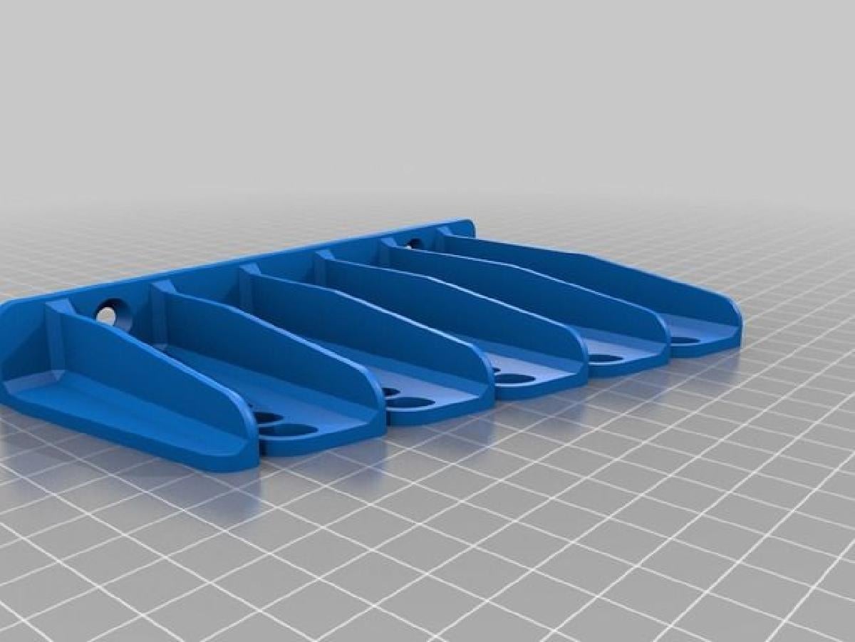 Placa de vidro DIY e sistema de prateleiras