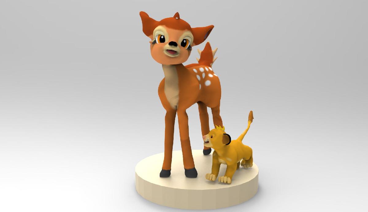 Bambi e Simba