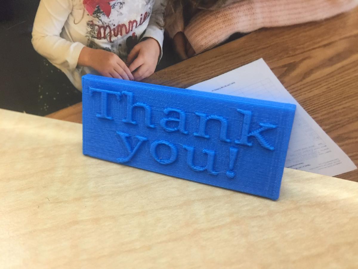 Porta retrato de Agradecimento