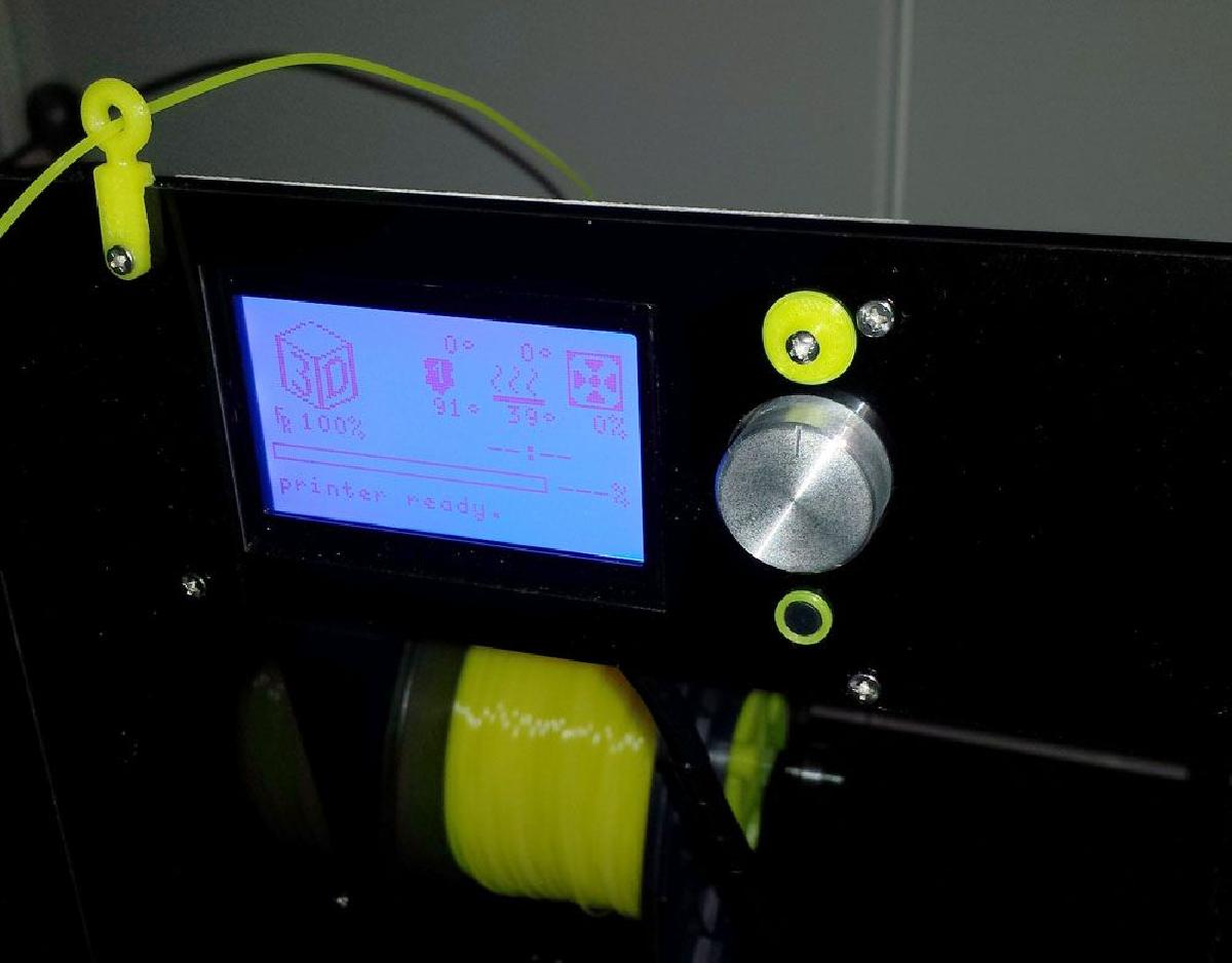 Botao de reset, seguranca, Anet A6 e silenciador de beep (totalmente reversivel).