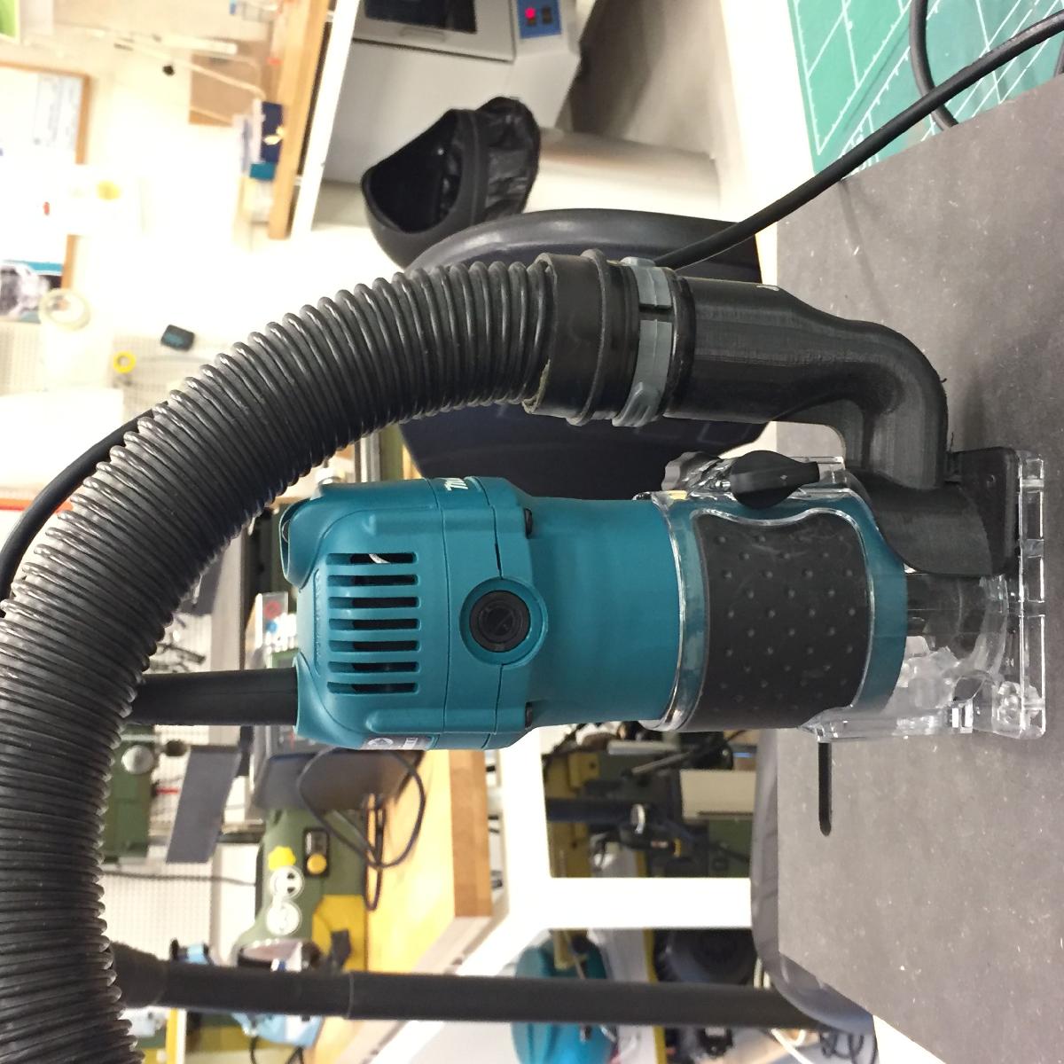 Adaptador de succao de poeira para cortador Makita