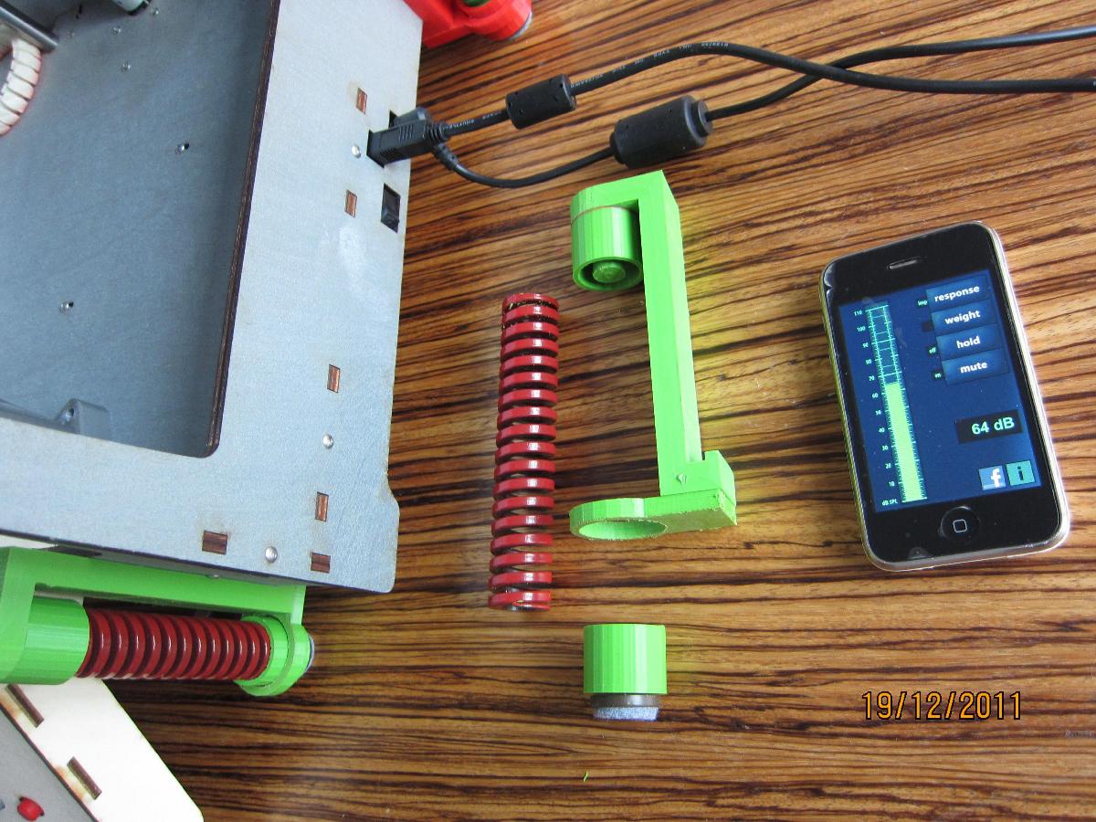 amortecedor de som Ultimaker