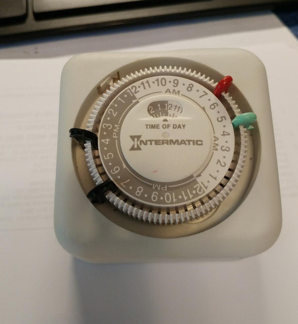 Pinos de Ligar e Desligar para Timer Intermatic Modelo TN111