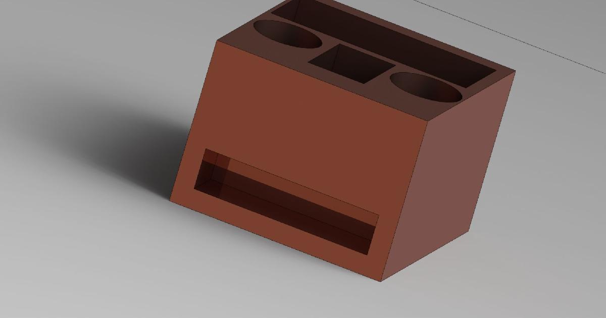 Suporte para pincel de maquiagem