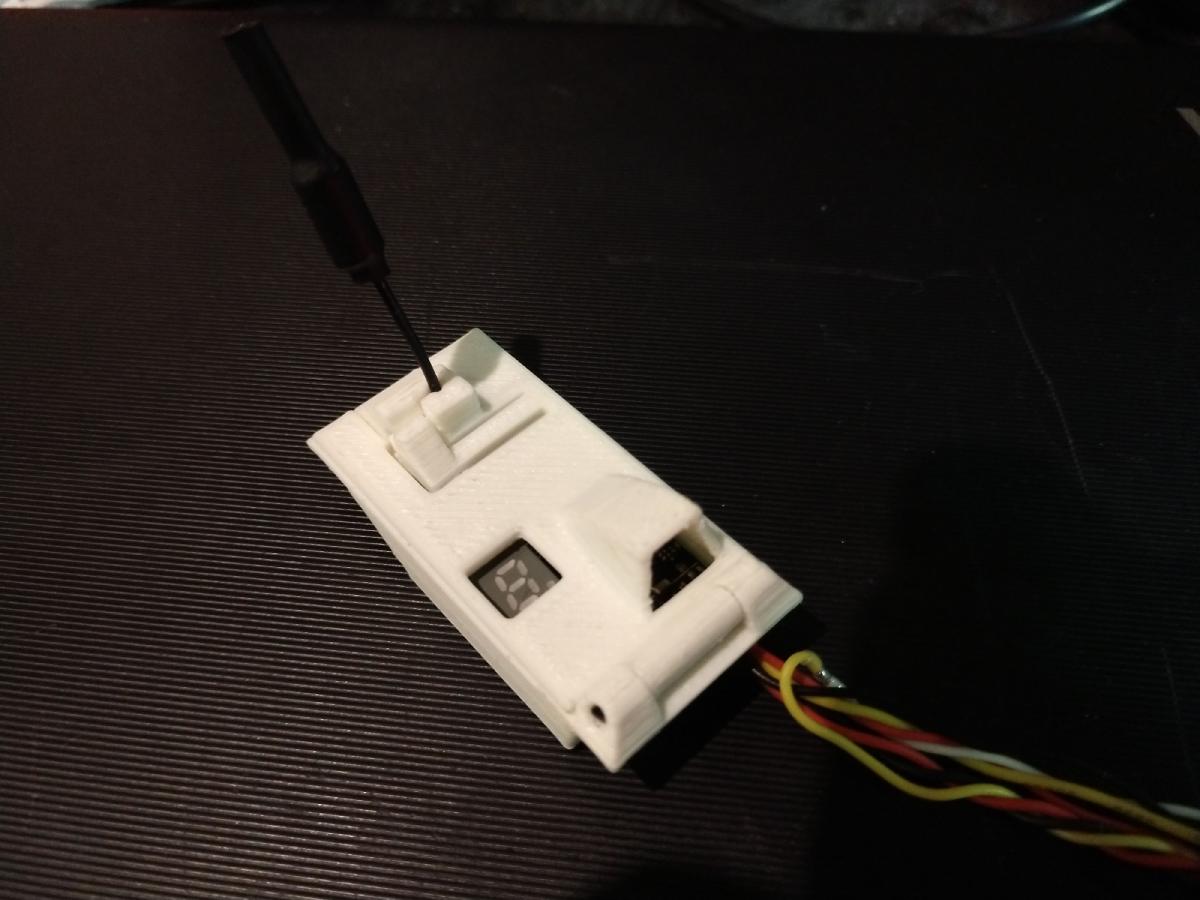 suporte para vtx03 da eachine para avioes de espuma