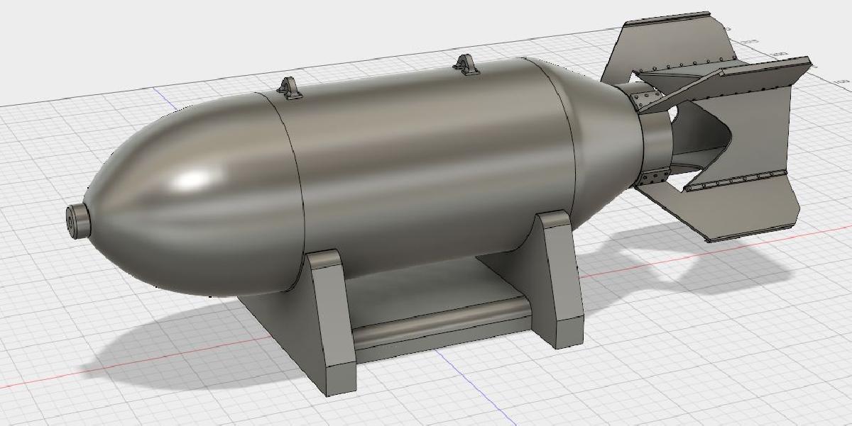 bomba de 500 lbs M64 da Segunda Guerra Mundial