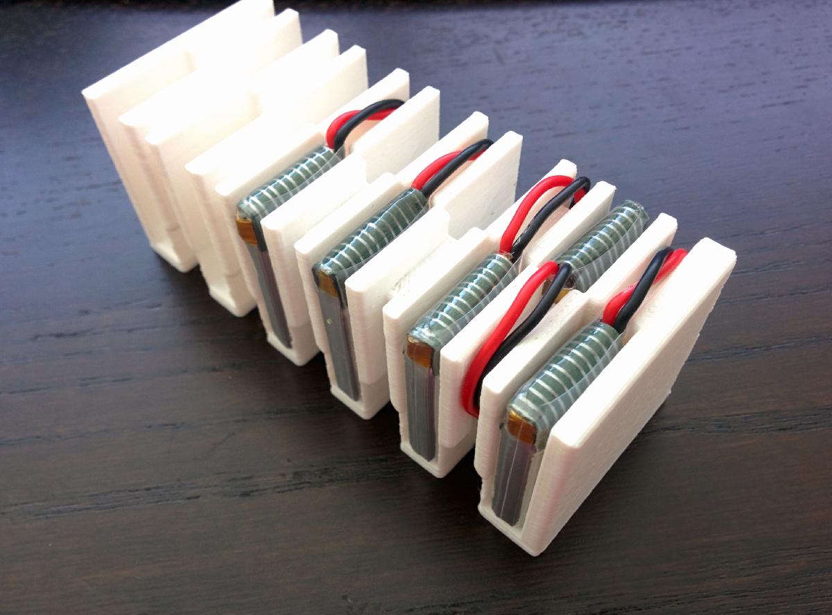 Revista de Baterias Hubsan (acomoda 11 baterias)