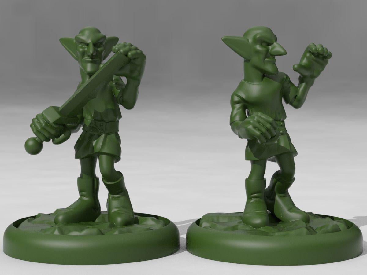 Monge Goblin e Soldado