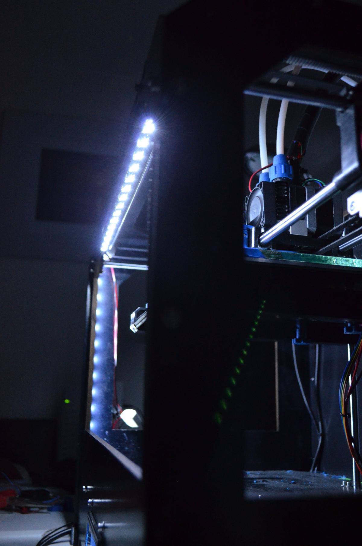 Barra de LED de 30cm com clipe CTC dual