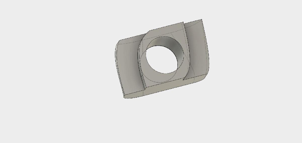 T nut de 4mm para aluminio extrudado. TEVO Tornado
