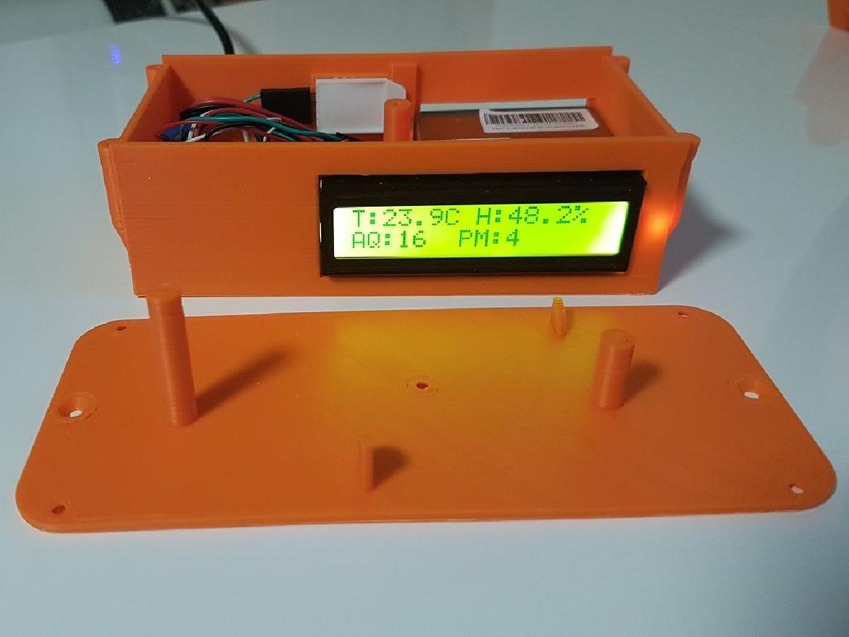 Sensor de Material Particulado Online (Temperatura/Umidade tambem)