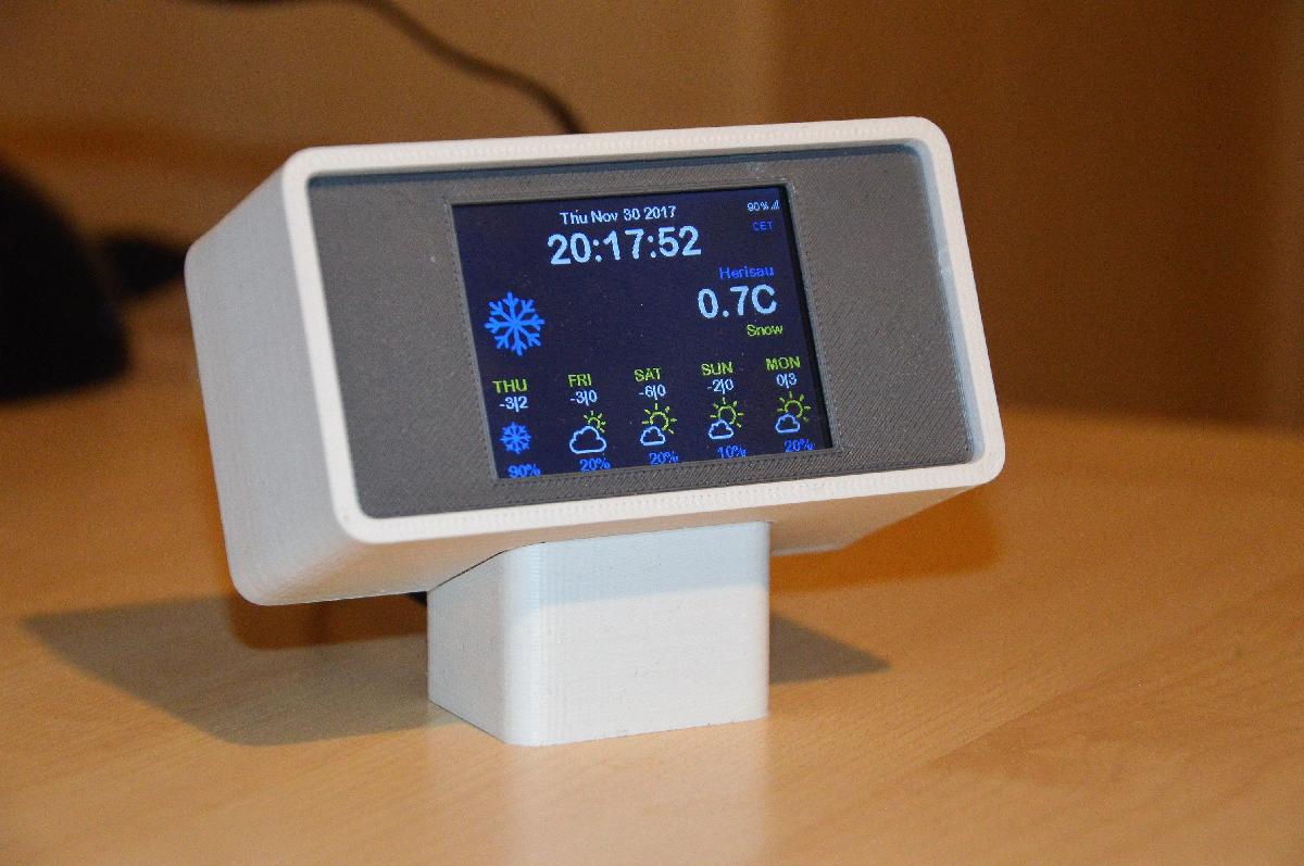Suporte TFT horizontal de 2,4