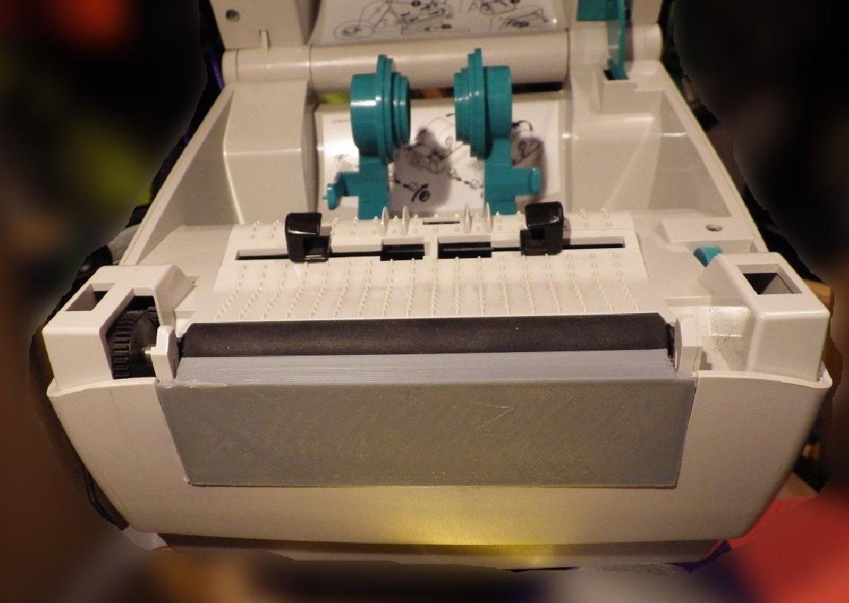 Bezel de Substituicao para Impressoras de Etiquetas Termicas Zebra TLP3842 / GC420d / LP2844 – Peca de Reposicao da Tampa Frontal