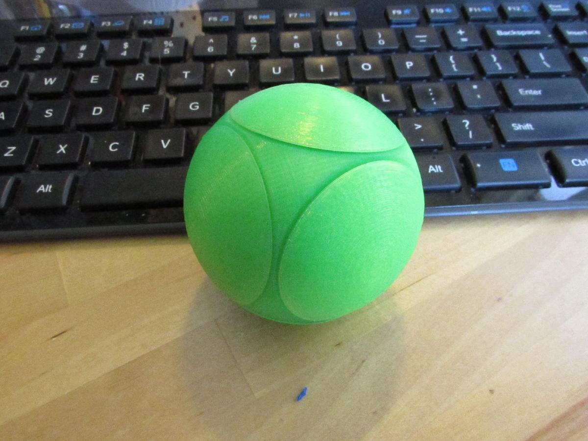Bola giratoria de fidget (remix 608)