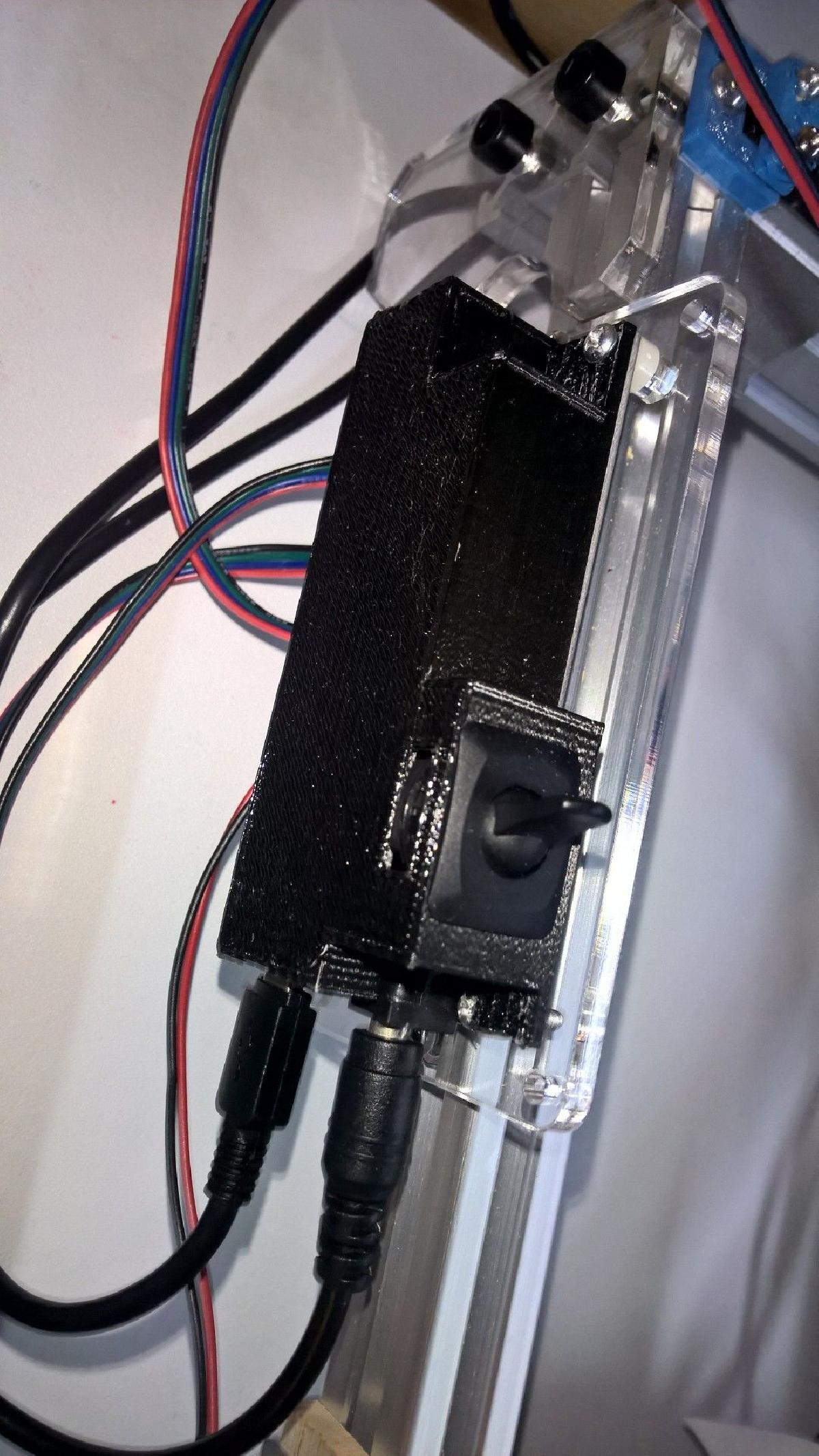 Capa da placa mae da gravadora a laser