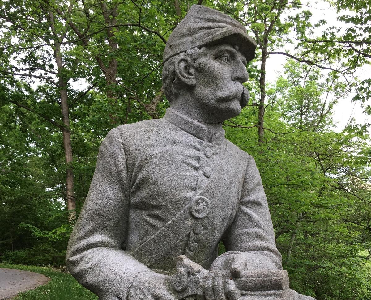 Monumento dos Atiradores de Elite da 2ª Massa   Gettysburg, Pensilvania