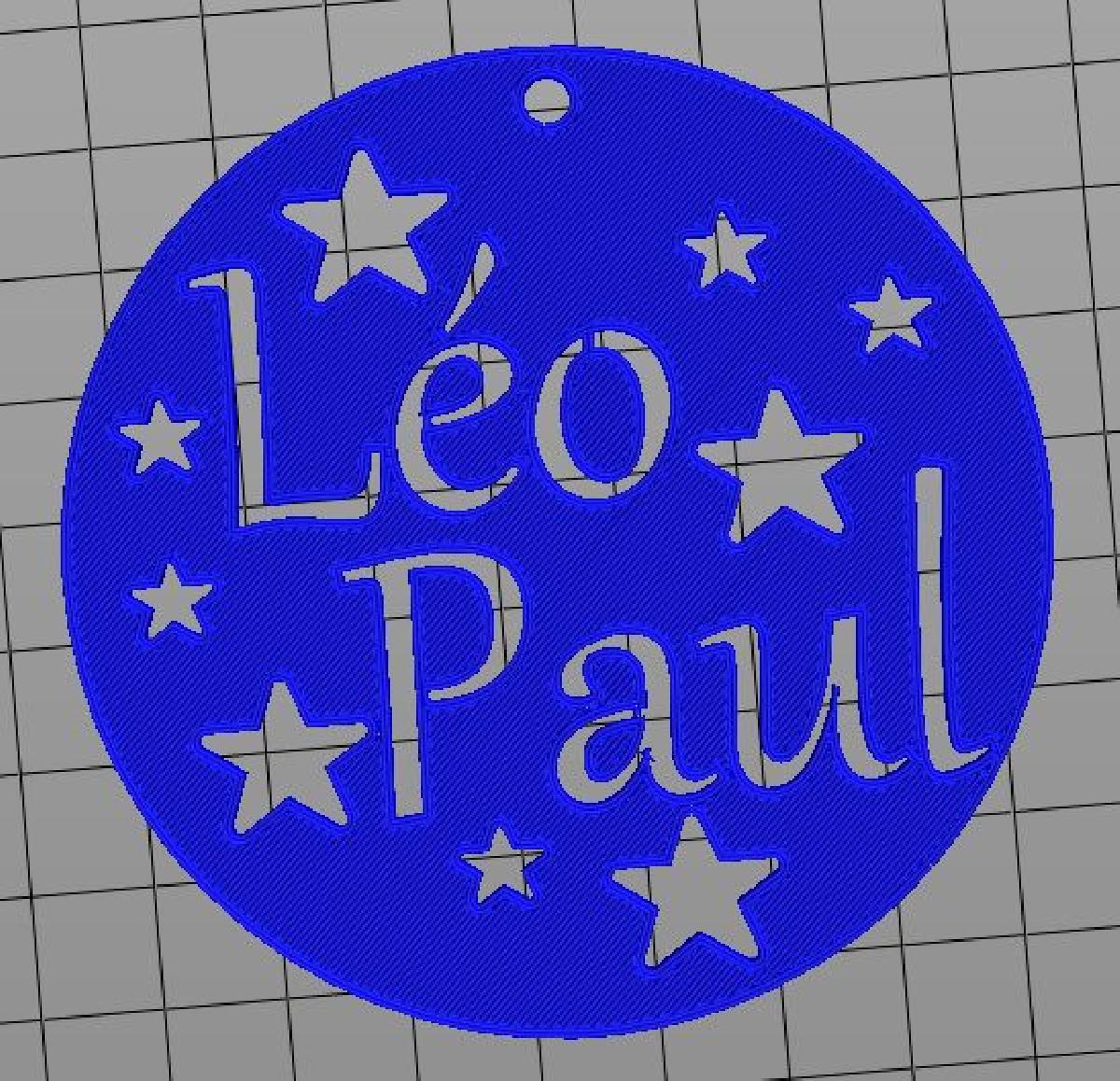 Bola de Natal Leo Paul