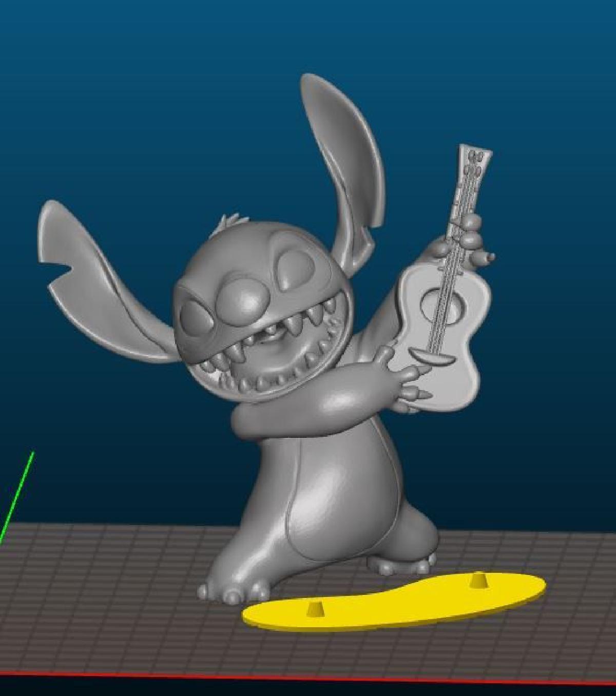 Lilo & Stitch com Ukulele