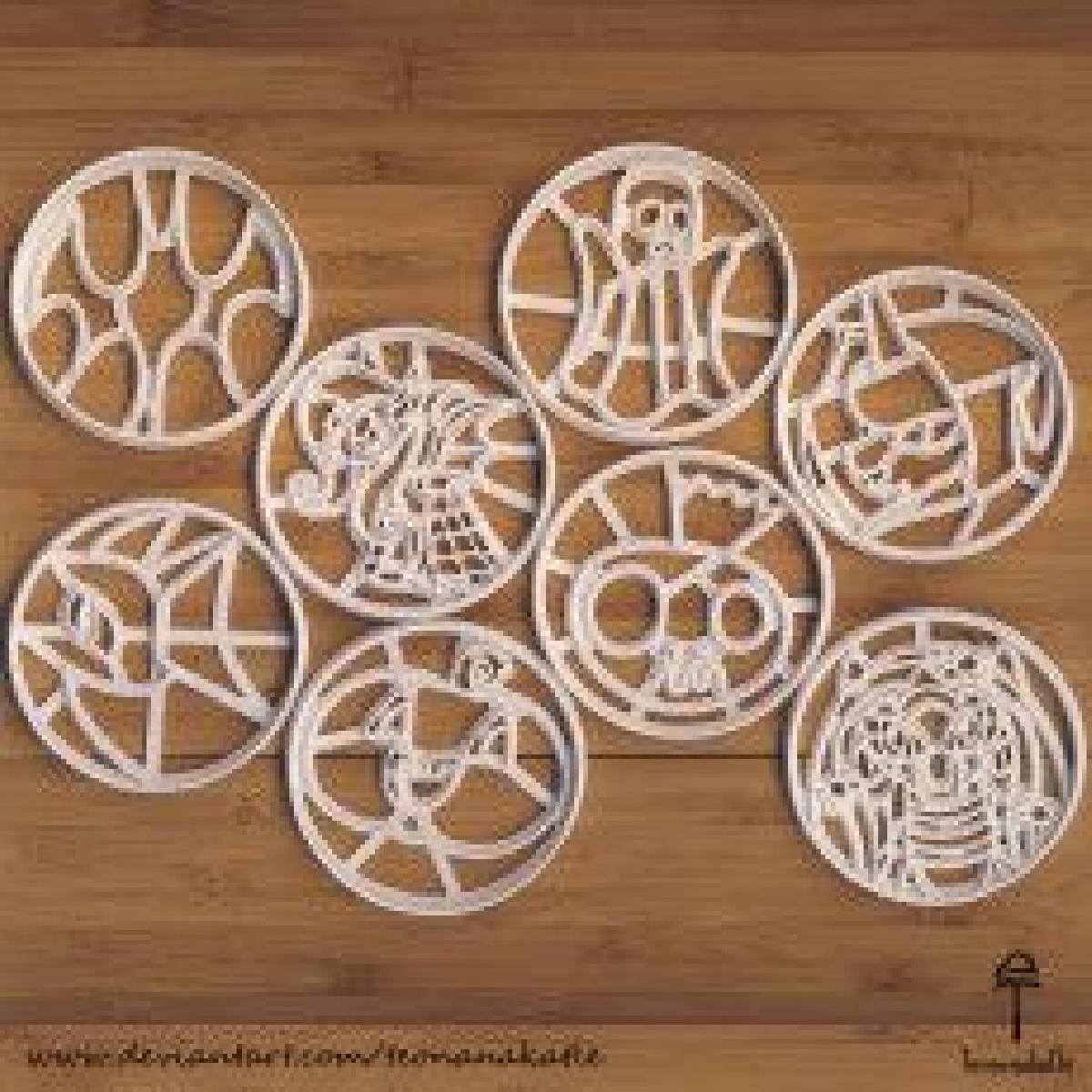 Cortadores de biscoito Halloween, relacionados a My Little Pony