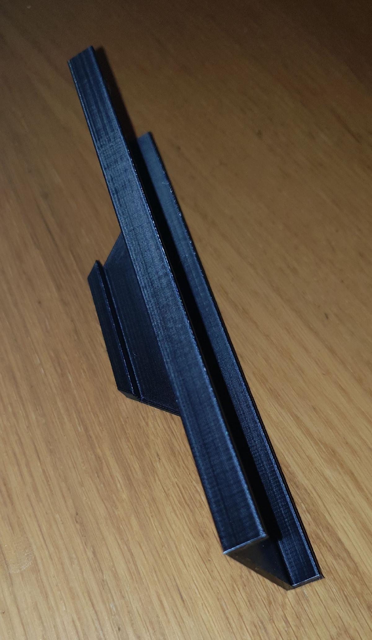 Suporte para etiqueta de nome de tela para Dell U2715H