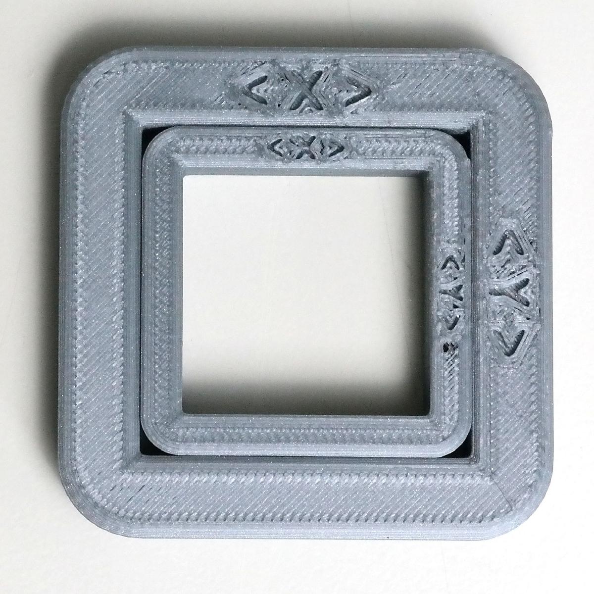 Parte de calibracao de compensacao de largura combinada e tamanho horizontal