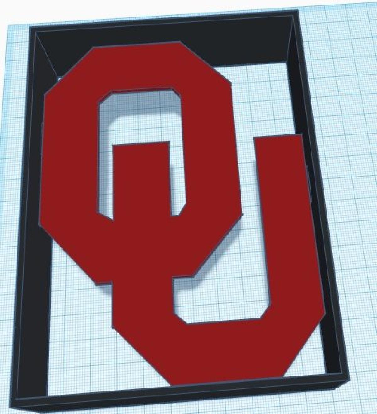 OU Logotipo em um Quadro
