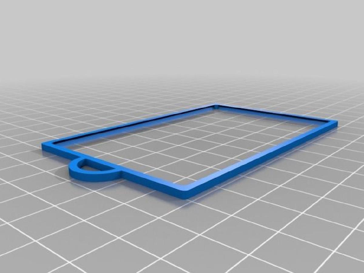 Suporte para Cartao de Chave do Tesla Model 3 Minimalista