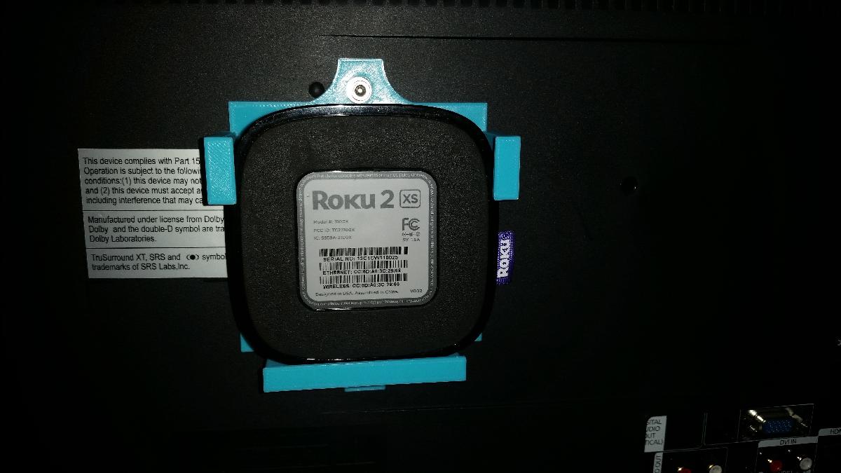 suporte para TV Roku XS VESA 100